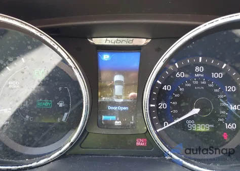 2015 Hyundai Sonata Hybrid из США, поврежденный, VIN KMHEC4A45FA134314